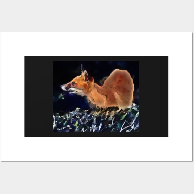 FOXY OVERTONE Wall Art by dumbodancer